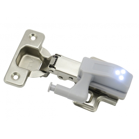 Automatyczne oświetlenie szafki, na zawias. 3 x LED, Bateria.