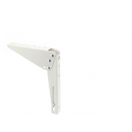 Składany wspornik, przedłużenie, mocowanie blatu stołu, półki białe P200, P300