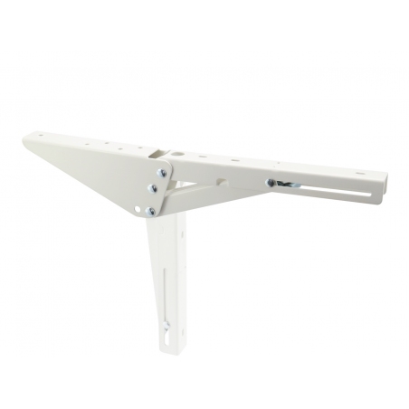 Składany wspornik, przedłużenie, mocowanie blatu stołu, półki białe P200, P300
