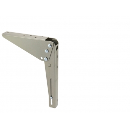 Składany wspornik, przedłużenie, mocowanie blatu stołu, półki satyna P200, P300