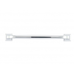 Uchwyt meblowy chrom klasyczny zaokrąglony masywny AMIX U100, 128