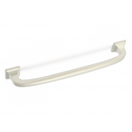 Uchwyt meblowy satyna klasyczny zaokrąglony masywny AMIX U100, 128