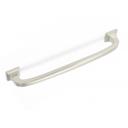 Uchwyt meblowy inox klasyczny zaokrąglony masywny AMIX U100, 128