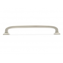 Uchwyt meblowy inox klasyczny zaokrąglony masywny AMIX U100, 128