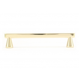 Złoty, ozdobny uchwyt do mebli. Metalowy. Velore. 128, 160, 320