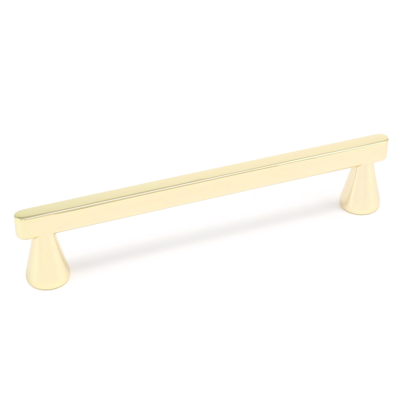 Złoty, ozdobny uchwyt do mebli. Metalowy. Velore. 128, 160, 320