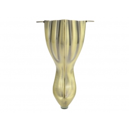 Noga do mebli, retro, stare złoto, stylowa, ozdobna, Ludwik, KM271, H-140 mm