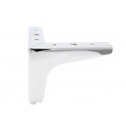 Noga do mebli, szafek, komód, masywna, chrom, ozdobna, narożna 10 cm