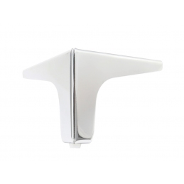 Noga do mebli, szafek, komód, masywna, chrom, ozdobna, narożna 10 cm