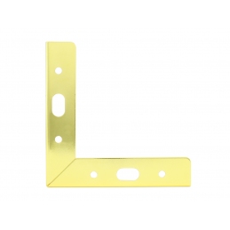 Noga do mebli, szafek, komód, masywna, złota, ozdobna, narożna 10 cm