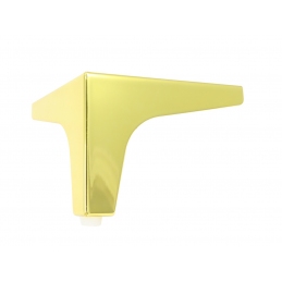 Noga do mebli, szafek, komód, masywna, złota, ozdobna, narożna 10 cm