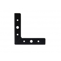 Noga do mebli, szafek, komód, czarna matowa, ozdobna, narożna 15 cm