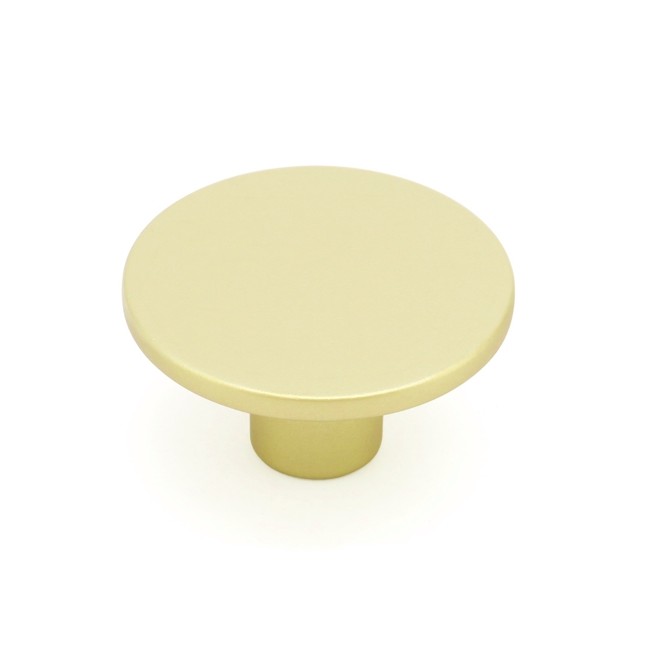 Gałka meblowa złota, nowoczesna, metalowa, prosta ASTRO A-1503.TL77