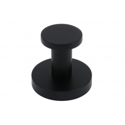 Wieszak na ubrania, meblowy, pojedynczy, czarny matowy W036