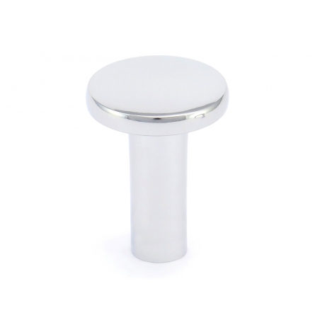 Gałka meblowa chromowana, nowoczesna, metalowa, wieszak 25x34 mm Harry