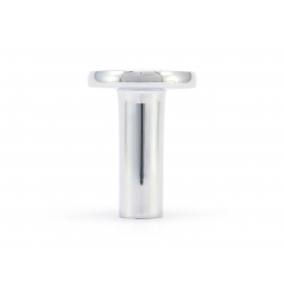 Gałka meblowa chromowana, nowoczesna, metalowa, wieszak 25x34 mm Harry