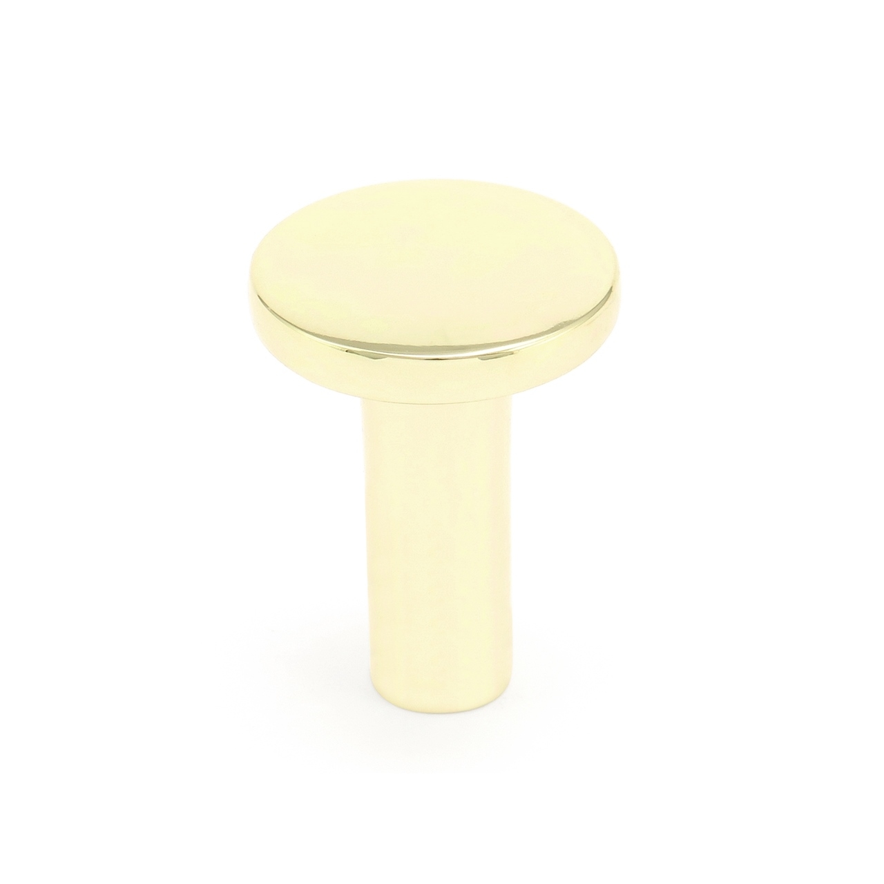 Gałka meblowa złota, nowoczesna, metalowa, wieszak 25x34 mm Harry