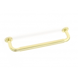 Uchwyt meblowy złoty z prążkami, Harry, 128,160, 320