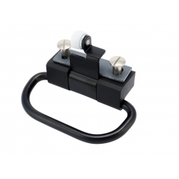 Pedał, stopka do wysuwania segregatora, szuflady. Czarny PEKA 09.04.05