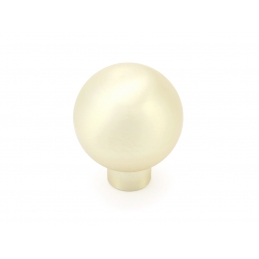 Złota gałka meblowa w kształcie kuli. Wieszak 30 x 35 mm. BEN