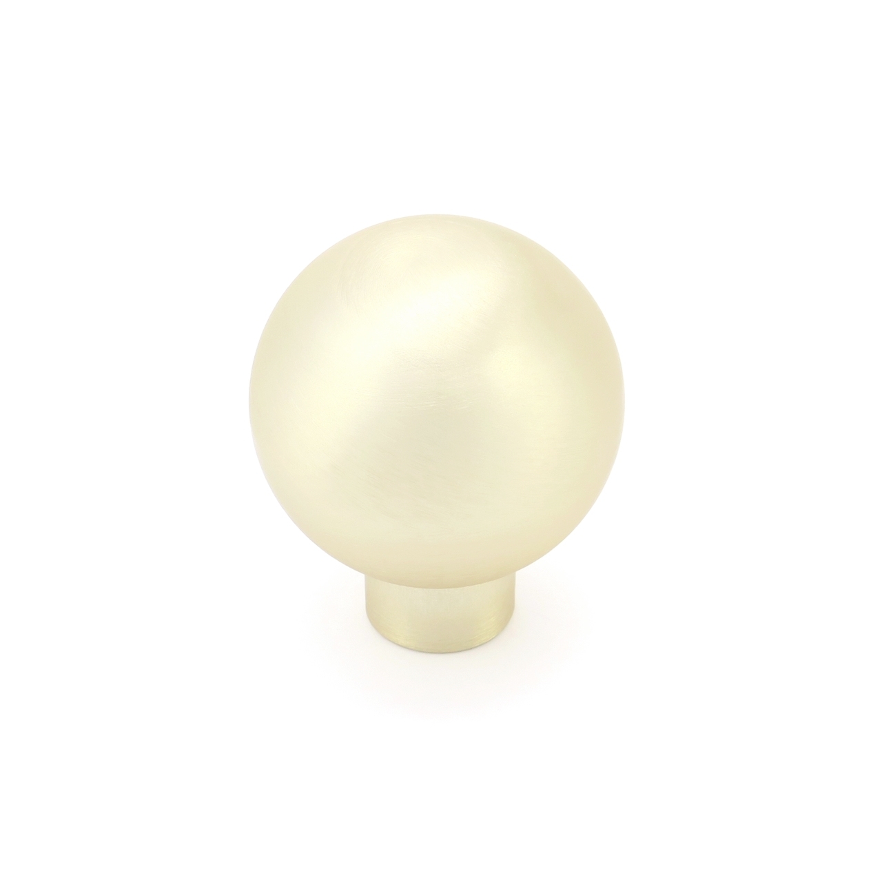 Złota gałka meblowa w kształcie kuli. Wieszak 30 x 35 mm. BEN