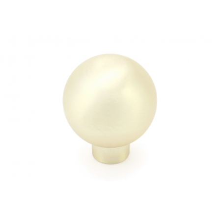 Złota gałka meblowa w kształcie kuli. Wieszak 30 x 35 mm. BEN