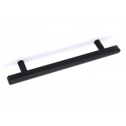 Uchwyt meblowy czarny matowy, cienki wąski BEN 128,160, 320