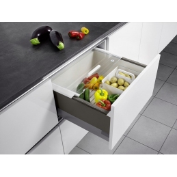 Szuflada wkład do przechowywania chleba, warzyw, żywności Pantry-Box Hailo 600 mm