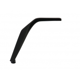 Czarna noga do mebli tapicerowanych, szafek, komód, 14 cm, KM 474