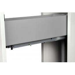 Wysuwany kosz cargo do szafki 20 cm, antracyt, 2 półki, prawy. SMARTT