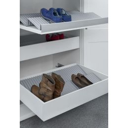 Wkład do szuflady 45 - 100 cm na buty, docinany, antracyt PEKA 15.071.A