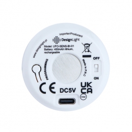 Włącznik / wyłącznik zdalny, ze ściemniaczem do LED. Mały, estetyczny, RF 10m, 96W 12V UFO