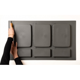 Segregator kosz na śmieci, wkład do szuflady 60 cm, 2 pojemniki + rynienki, Strong Bins