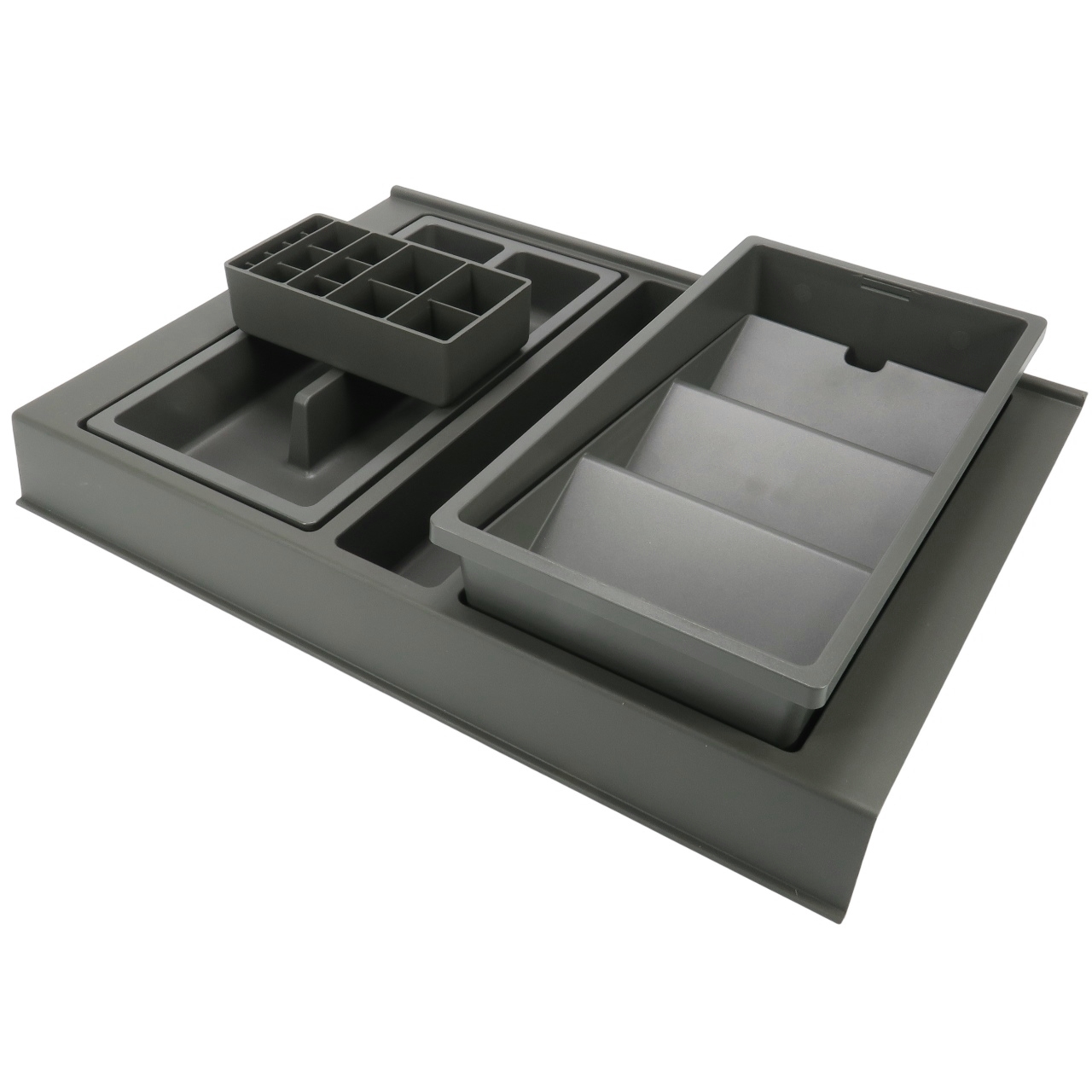 Organizer na kosmetyki do szuflady 45 cm ONDA Line , antracyt PEKA 14.5401.43