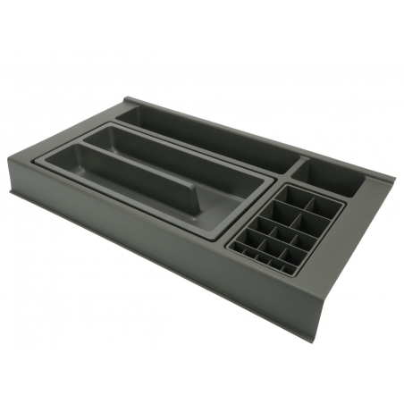 Organizer na kosmetyki do szuflady 45 cm ONDA Line, antracyt PEKA 14.5402.43