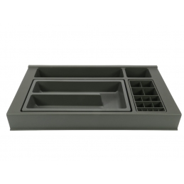 Organizer na kosmetyki do szuflady 45 cm ONDA Line, antracyt PEKA 14.5402.43