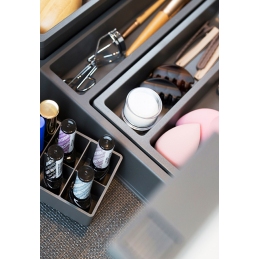 Organizer na kosmetyki do szuflady 45 cm ONDA Line, antracyt PEKA 14.5402.43