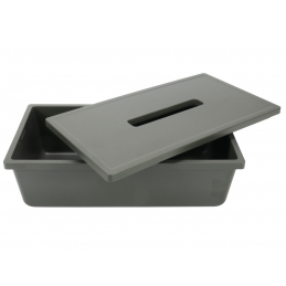 Organizer pudełko na chusteczki do szuflady ONDA Line, antracyt PEKA 14.5505.43