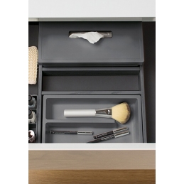 Organizer pudełko na chusteczki do szuflady ONDA Line, antracyt PEKA 14.5505.43