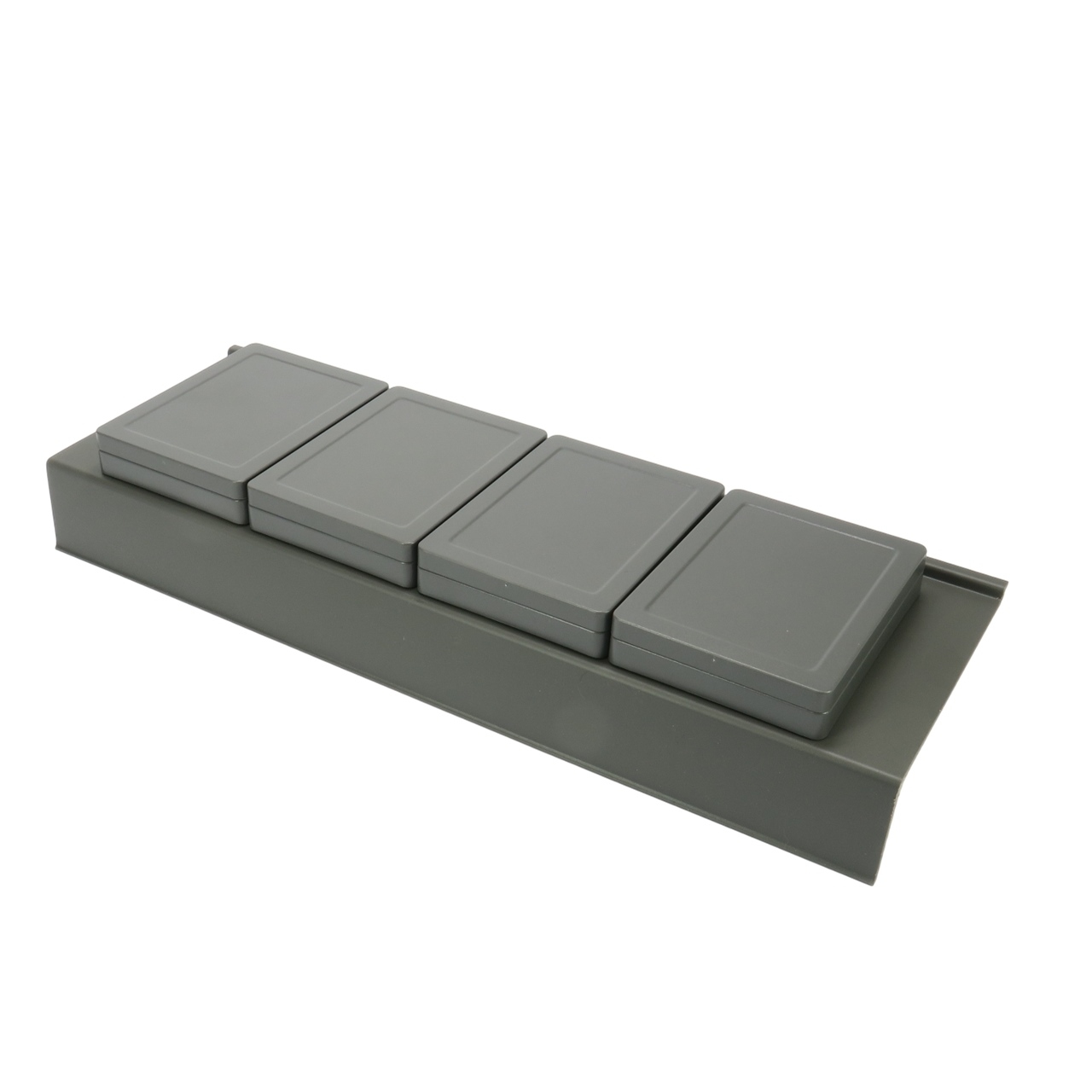 Organizer na kosmetyki do szuflady 45 cm ONDA Line , antracyt PEKA 14.5405.43