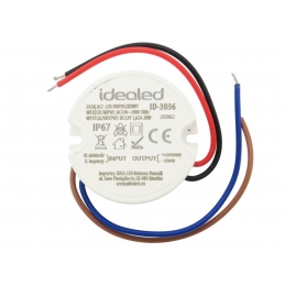 Transformator, zasilacz do LED, wodoodporny, montowany w puszce,12V 20W 110-240V