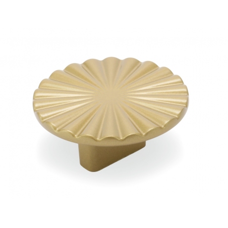 Gałka meblowa złota, nowoczesna, metalowa, ozdobna G57857