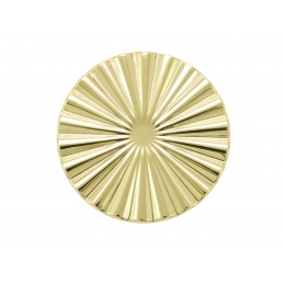 Gałka meblowa złota w połysku, nowoczesna, metalowa, ozdobna G57857