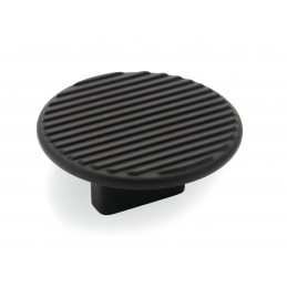 Gałka meblowa czarna, nowoczesna, metalowa, ozdobna G57869