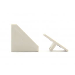 Kątowniki montażowe, podpórki, komandorki meblowe, szare / kaszmir  PATREX