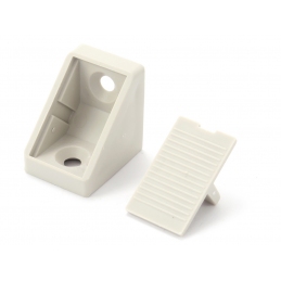 Kątowniki montażowe, podpórki, komandorki meblowe, szare / kaszmir  PATREX