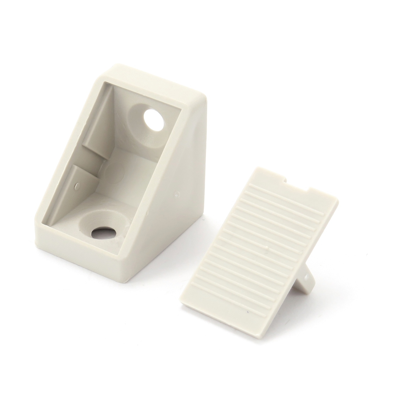 Kątowniki montażowe, podpórki, komandorki meblowe, szare / kaszmir  PATREX