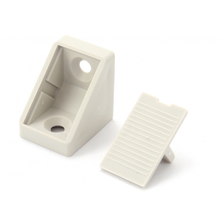 Kątowniki montażowe, podpórki, komandorki meblowe, szare / kaszmir  PATREX