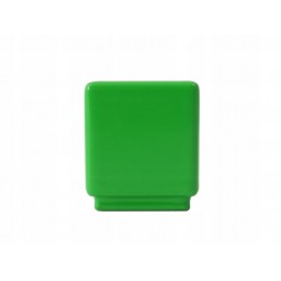 Gałka meblowa kwadratowa zielona kostka kolorowa 2810