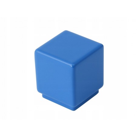Gałka meblowa kwadratowa niebieska kostka sześcian kolorowa 20x20 2810